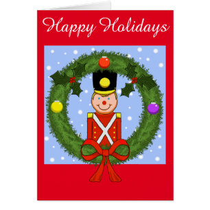 Soldier Holiday Card (Customisable)