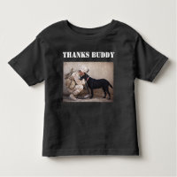 Soldier in Fatigues with His Military Dog