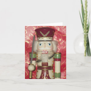 Soldier Nutcracker Photo Folded Note Card