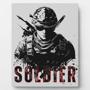 Soldier plaque