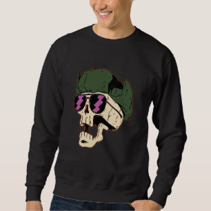 soldier skull skeleton death sweatshirt