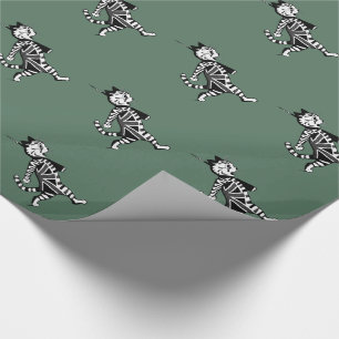 Soldier Union Jack Cat Wrapping Paper