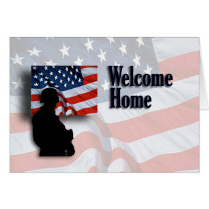 Soldier Welcome Home Card