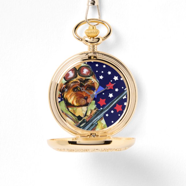 SOLDIER YORKIE POO WATCH (Front)