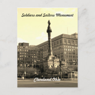 Soldiers and Sailors Cleveland OH Postcard
