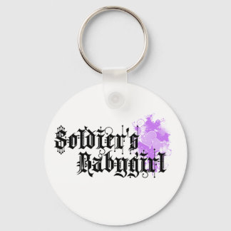 soldiers babygirl key ring
