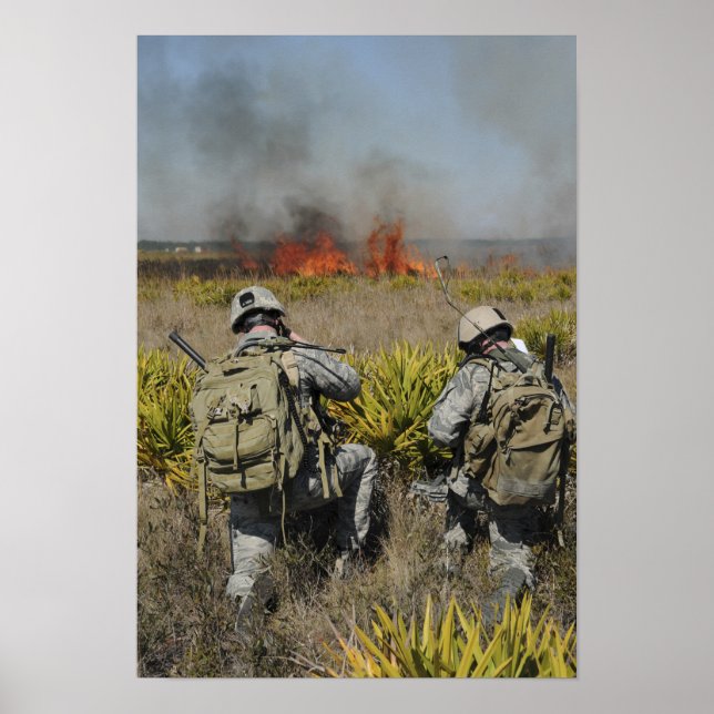 Soldiers call in information poster (Front)