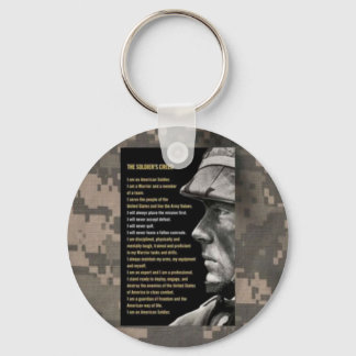 soldiers creed key ring