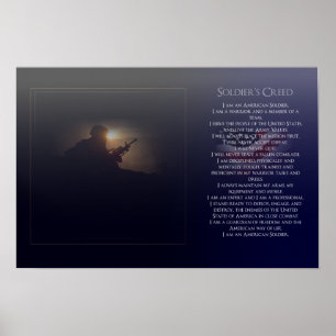 Soldier's Creed Poster