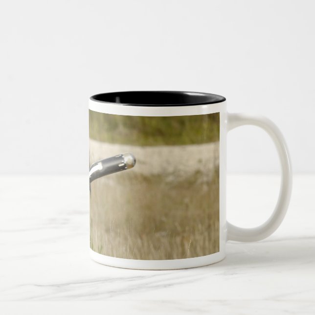 soldiers firing an FGM-148 Javelin Two-Tone Coffee Mug (Right)