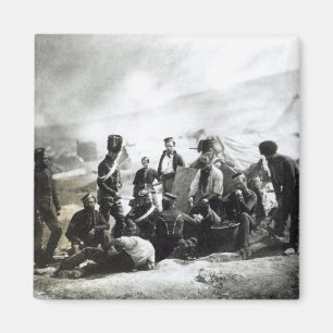 Soldiers in the Crimea, c.1855 Magnet