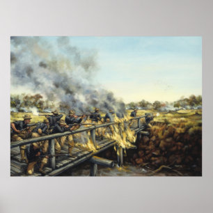 Soldiers in the Sun by Donna Neary Print