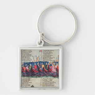 Soldiers in their Ships Key Ring