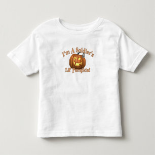 Soldier's Lil' Pumpkin Toddler T-Shirt