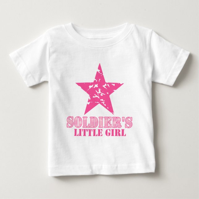 Soldier's Little Girl Baby T-Shirt (Front)
