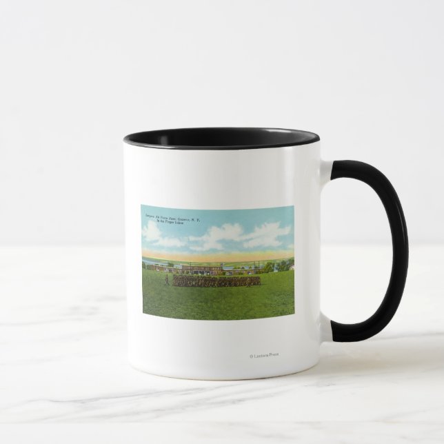 Soldiers Marching in Formation Mug (Right)
