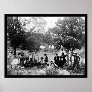 Soldier's National Monument in Gettysburg, PA 1865 Poster