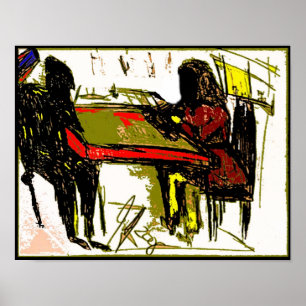 soldiers school girl poster