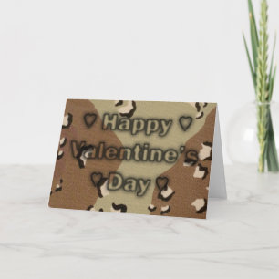 Soldiers Valentine card