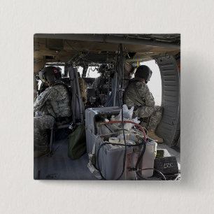 soldiers watch for hazards 15 cm square badge