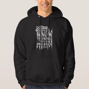 Soldiers We Don't Know Them All But We Owe Them V Hoodie