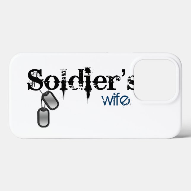 Soldier's Wife Case-Mate iPhone Case (Back (Horizontal))