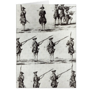 Soldiers with bayonets