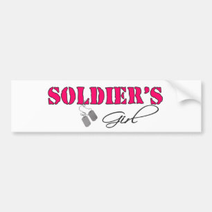 SoldiersGirl Bumper Sticker