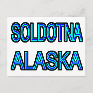 Soldotna Alaska Postcard