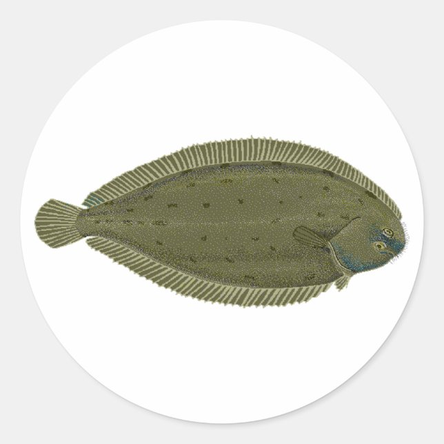 Sole Classic Round Sticker (Front)