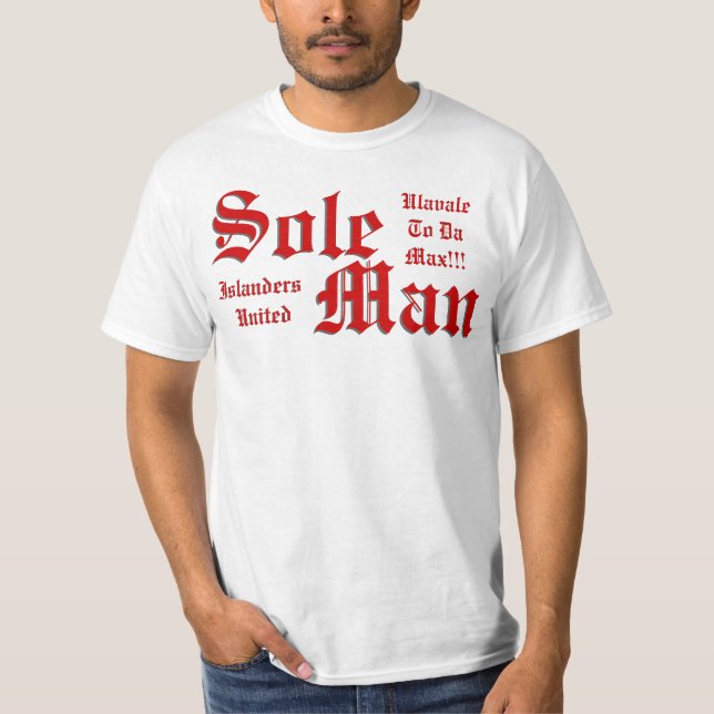 Sole Man T-Shirt (Front)
