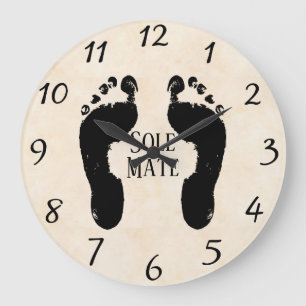 Sole Mate Wall Clock