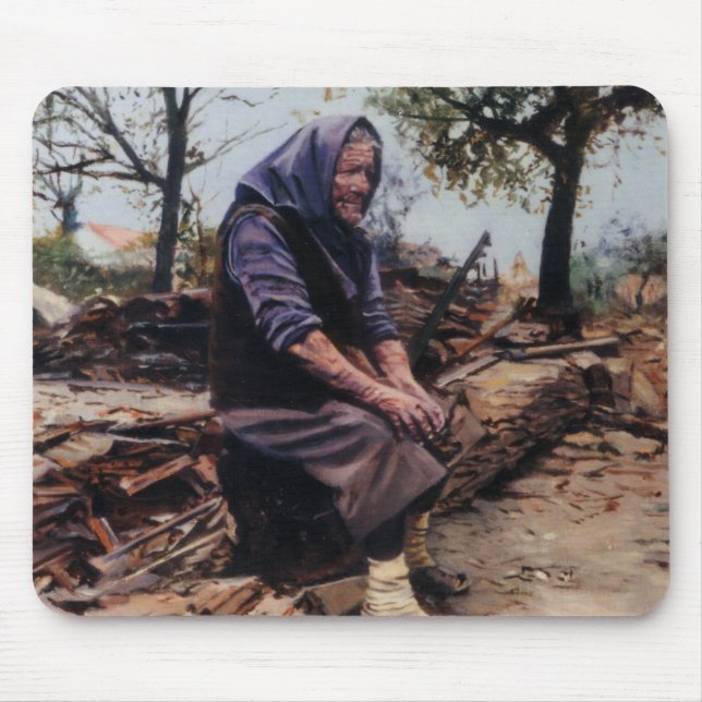 Soledad (Apunte)/Solitude (Sketch) Mouse Pad (Front)