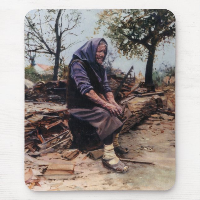 Soledad (Apunte)/Solitude (Sketch) Mouse Pad (Front)