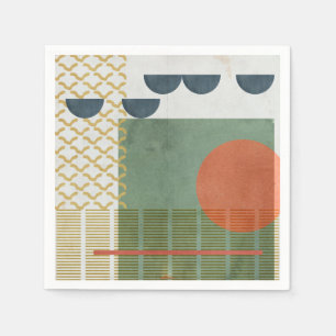 Soleil Rouge III Napkin