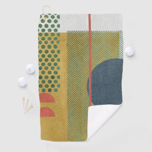 Soleil Rouge IV Golf Towel