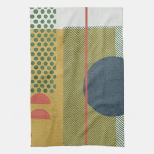 Soleil Rouge IV Tea Towel