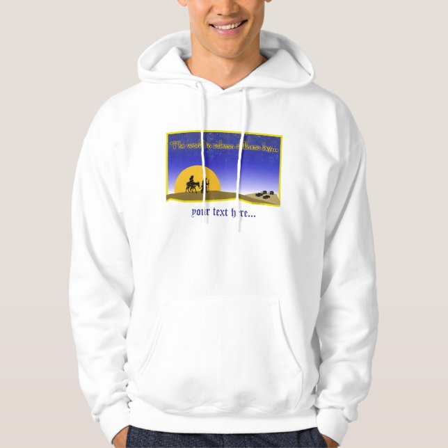 Solemn Stillness Hoodie (Front)