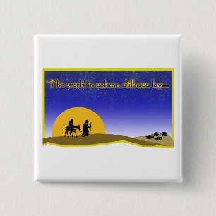 Solemn Stillness Pin