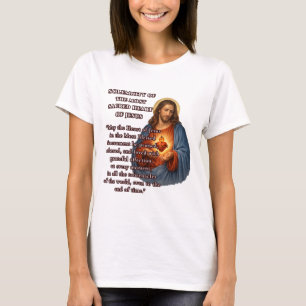 Solemnity of the Sacred Heart of Jesus Prayer T-Shirt