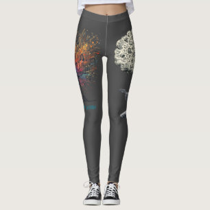 Solfeggio explosive guitar player leggings