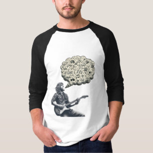 Solfeggio explosive guitar player T-Shirt