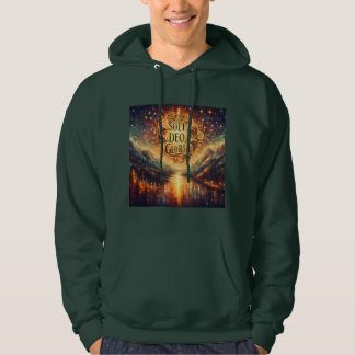 Soli Deo Gloria, Glory be to God Alone, Christian, Hoodie