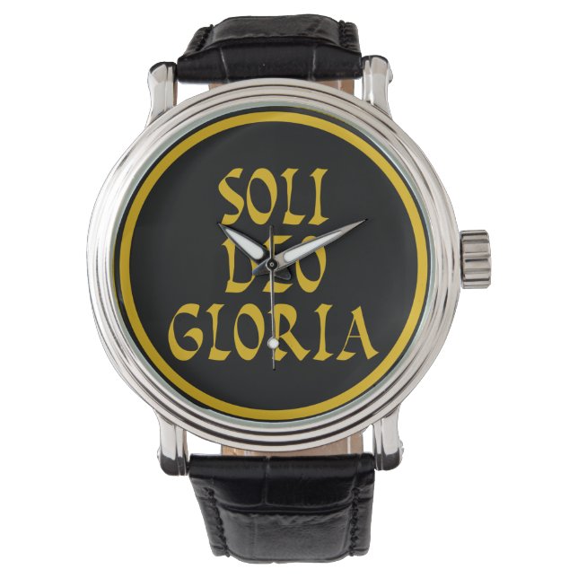 Soli Deo Gloria Watch (Front)