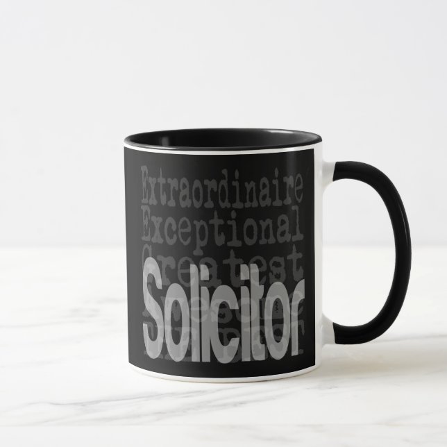 Solicitor Extraordinaire Mug (Right)