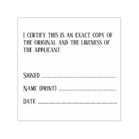 Solicitor legal certify exact copy likeness
