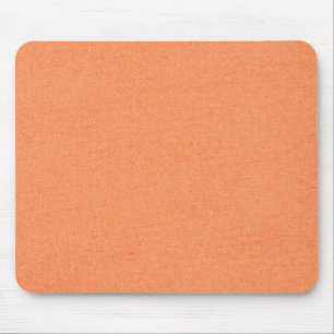 solid03 LIGHT ORANGE PEACH SOLID COLOR DIGITAL WAL Mouse Pad
