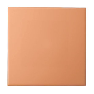 Solid Apricot Tile