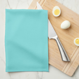 Solid Aquamarine Tea Towel