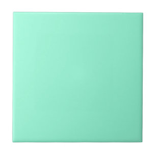 Solid Aquamarine Tile